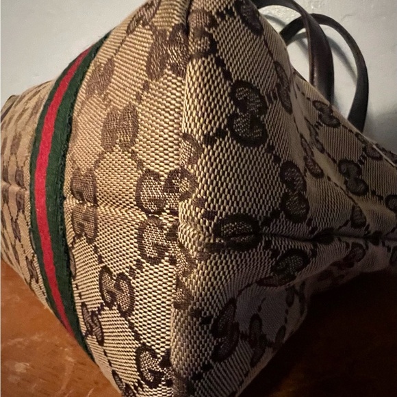 Gucci GG Sherry Line Ophida Tote Handbag w/ COA - Picture 4 of 13